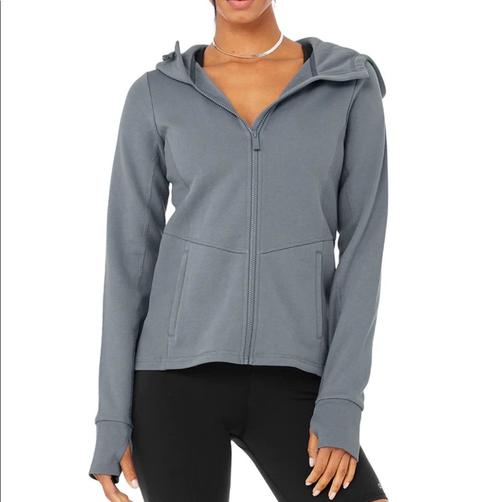 Brand New ALO Yoga Foundation Zip Hoodie